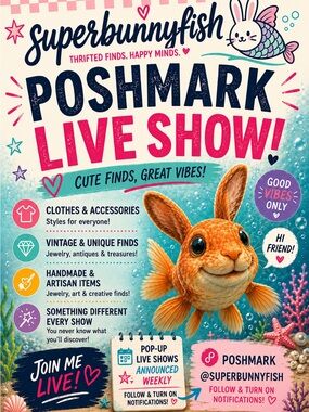 Superbunnyfish Show Flyer